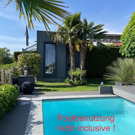 Tiny-House Mit Alpen- Stadt- Und Poolblick , Wlan Pasov Exteriér fotografie